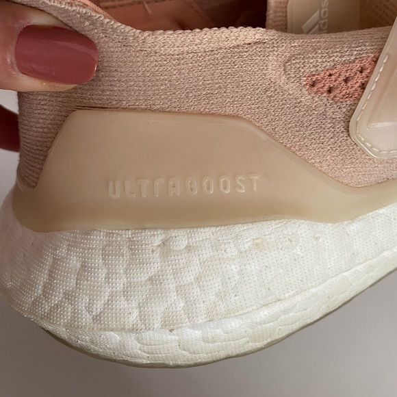 Adidas Ultraboost 21 “Ambient Blush/Halo Blush” women’s size 10.5 - Picture 11 of 16